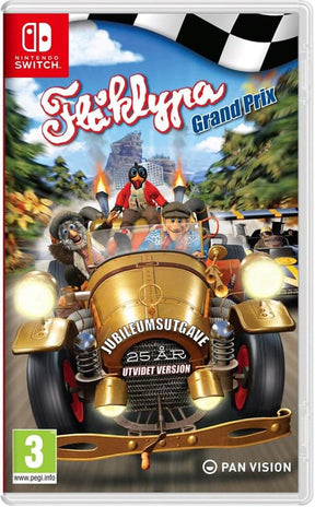 Flåklypa Grand Prix (Jubileumsudgave) – emballage