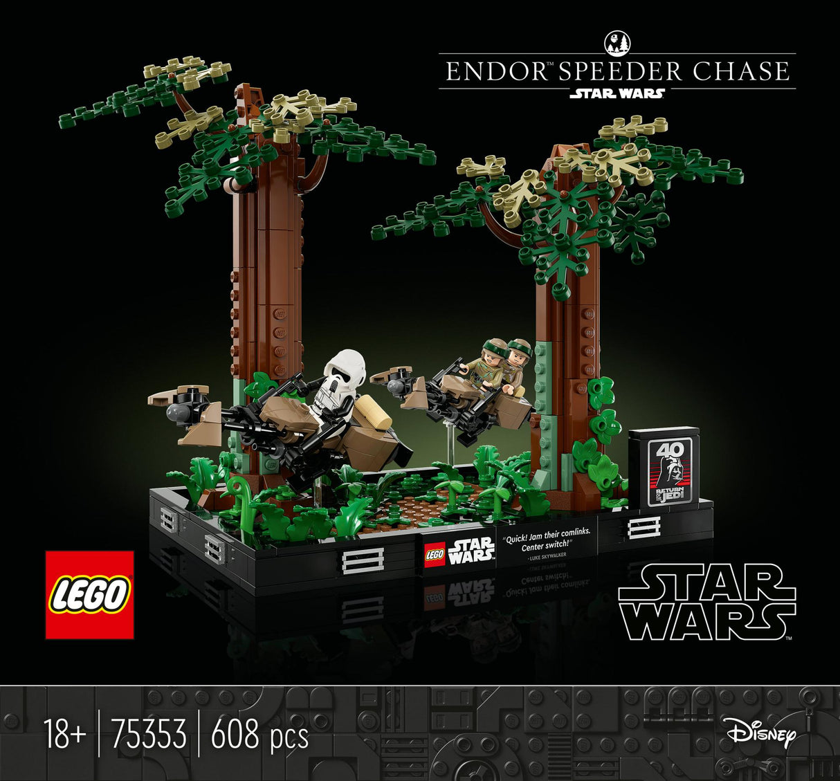 LEGO Star Wars - Endor™ Speeder Chase Diorama (75353) LEGO