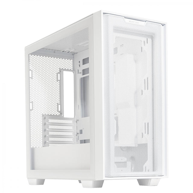 ASUS A21 mATX Case with BTF support - White ASUS