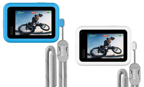 GoPro - Sleeve + Lanyard for HERO9/HERO10 Black (White) - E GoPro