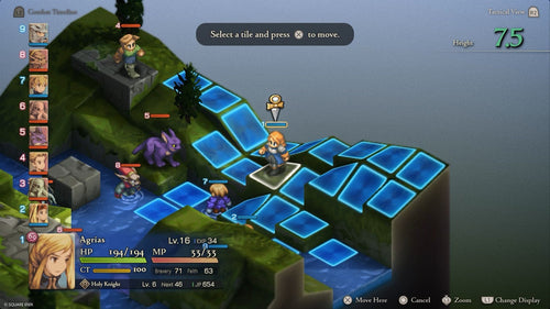 Final Fantasy Tactics: Ivalice Chronicles – PlayStation 5 – skærmbillede fra spillet