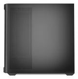 Sharkoon MK4 RGB Strip Black Mesh Front ARGB Strip 2x 120mm Fans USB-C BTF Micro-ATX Gaming PC Case Sharkoon