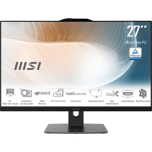 MSI Modern AM242P 1M-1871AT – all-in-one med specifikationer på billedet