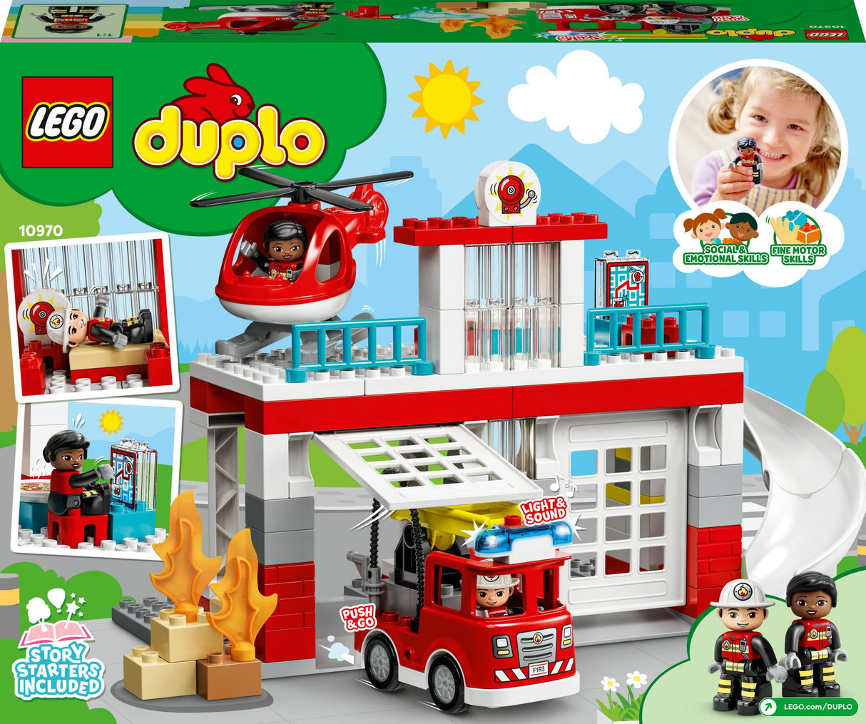 LEGO Duplo - Fire Station & Helicopter (10970) LEGO