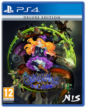 GrimGrimoire OnceMore (Deluxe Edition) – PlayStation 4 – spilomslag