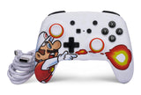 PowerA Enhanced Kablet Controller Til Nintendo Switch - Fireball Mario