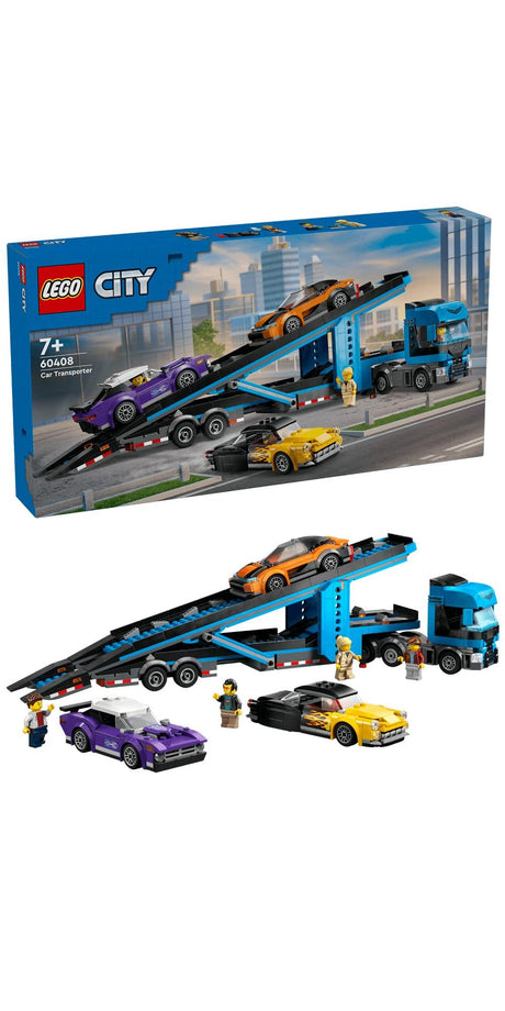 LEGO 60408 City Car Transporter with Sports Car LEGO