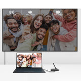 J5 8K USB-C TO DUAL HDMI DISPLAY ADAPTER J5