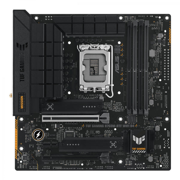 ASUS TUF GAMING B760M-BTF WIFI D4 (mATX, B760, LGA 1700, DDR4)