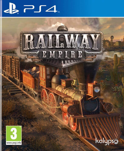 Railway Empire – PlayStation 4 – spilomslag
