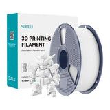 Sunlu PLA+ 2.0 filament – hvid, 1,75 mm, 1 kg