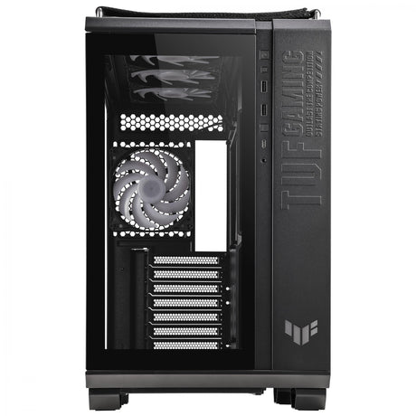 ASUS TUF Gaming GT502 PLUS Tempered Glass Dual Chamber Case Black w. 4x120mm Pre-installed ARGB Fans ASUS