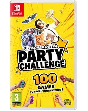 Ultra Mega Xtra Party Challenge – omslag til Nintendo Switch