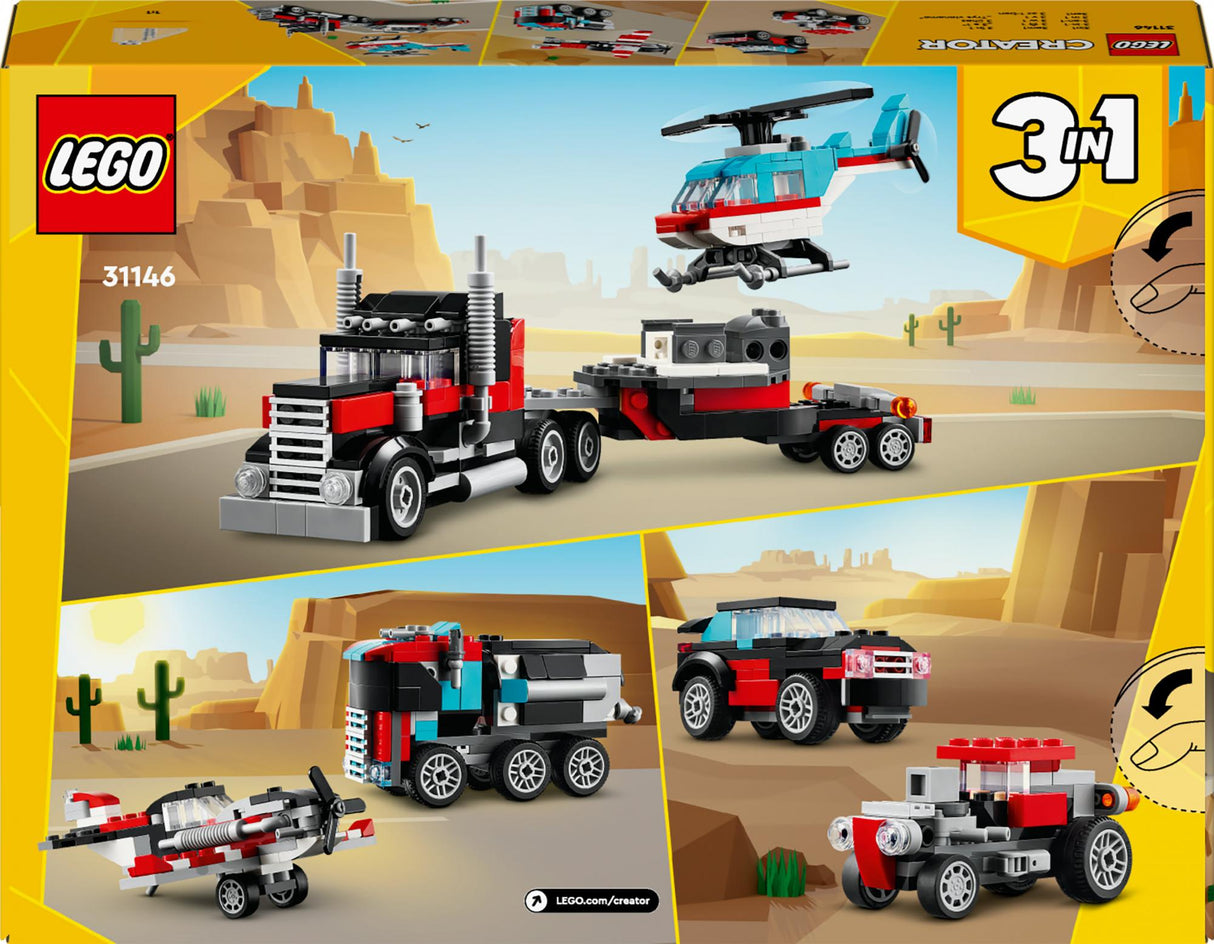 LEGO Creator - Flatbed Truck with Helicopter (31146) LEGO