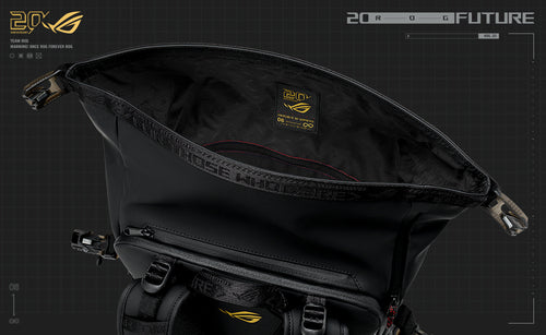 Asus ROG SLASH Backpack Edition 20 (black, 26 liters I up to 45.7 cm, 18")