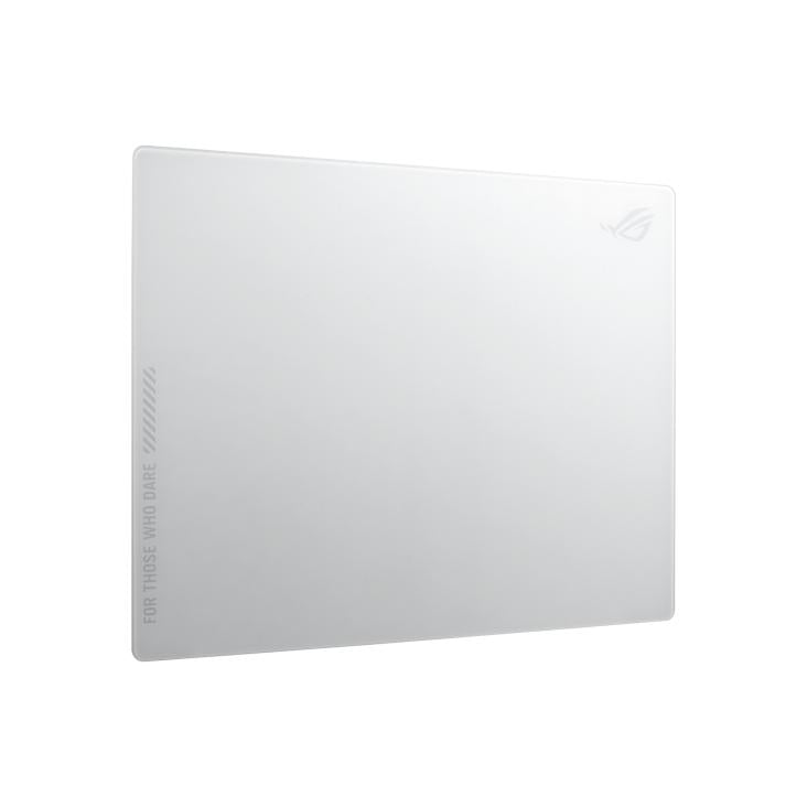 ASUS ROG Moonstone Ace L Tempered Glass Mousepad - White ASUS