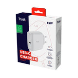 TRUST MAXO 65W USB-C OPLADER - HVID