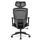 Sharkoon OfficePal C10 Black Mesh Back 3D Headrest 3D Lumbar Support Class 4 110kg Ergonomic Office Chair Sharkoon