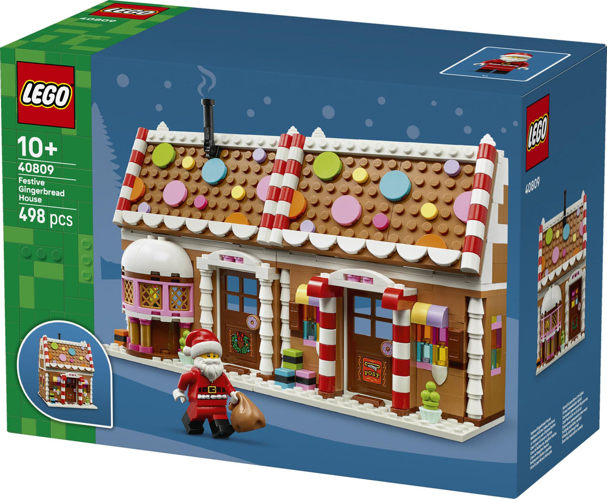 LEGO - LEGO Iconic - Festive Gingerbread House (40809) LEGO