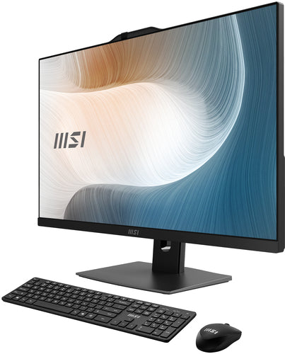 MSI Modern AM242P 1M-1871AT – illustration af arbejdsplads med eksternt tilbehør
