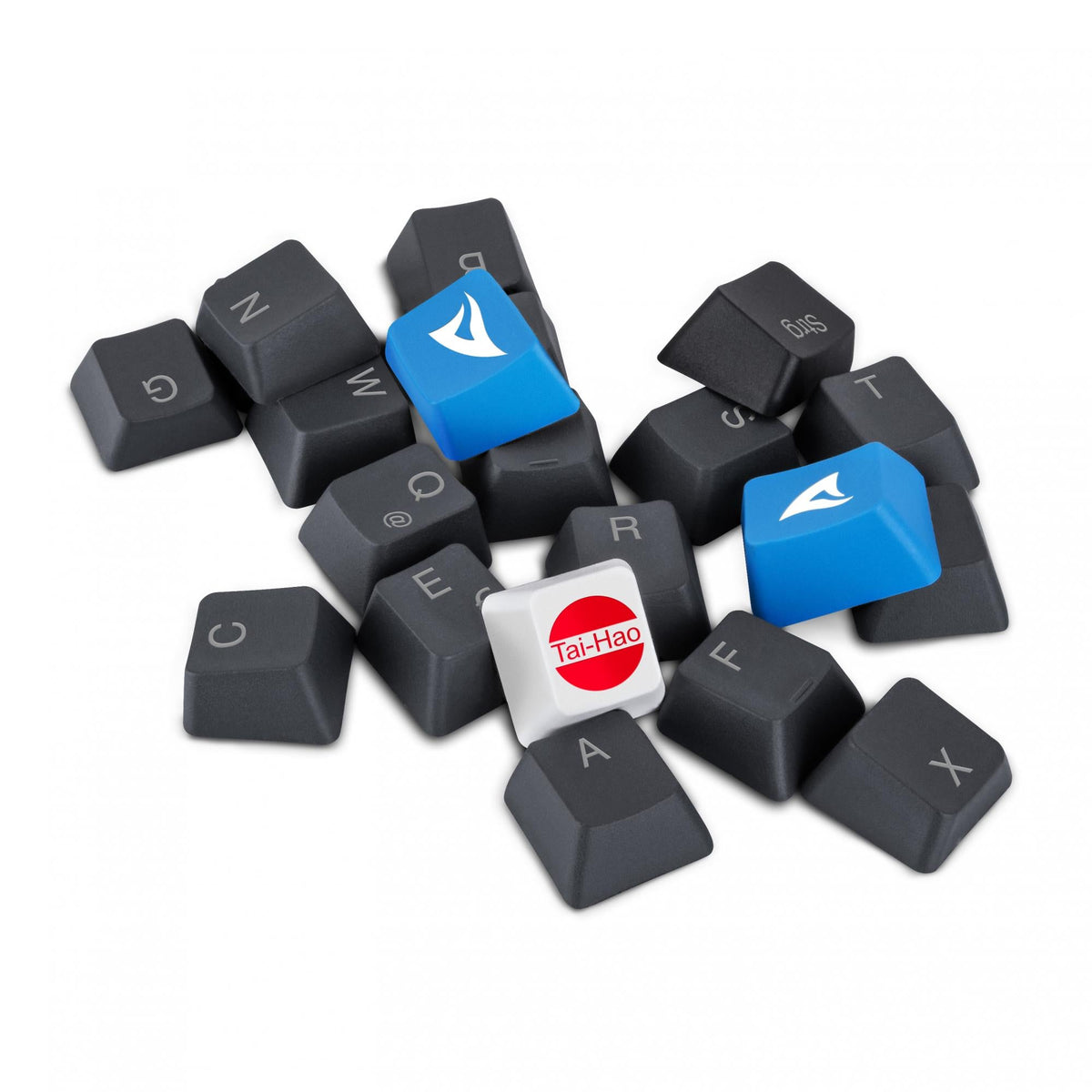 Sharkoon SKILLER SAC20, keycap (black, 115 pieces, ISO layout (DE)) Sharkoon