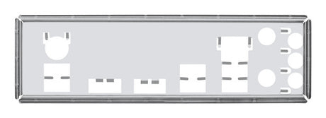 ASUS PRIME B550M-K WIFI – medfølgende I/O-skjold