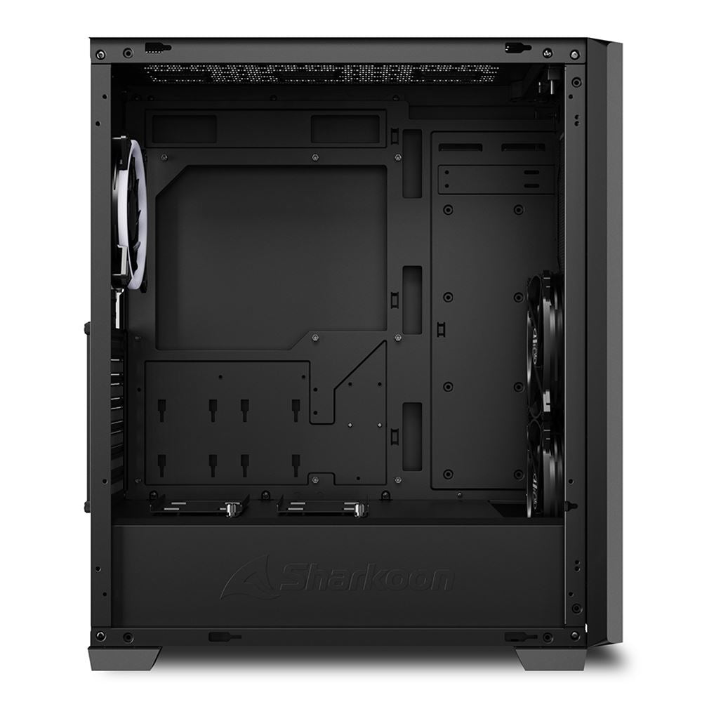 Sharkoon VS9 RGB , tower case (black, tempered glass) Sharkoon