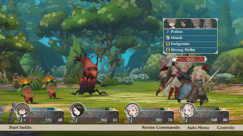 BRAVELY DEFAULT FLYING FAIRY HD Remaster – Nintendo Switch 2 – IT/Multi – turbaseret kamp i spillet