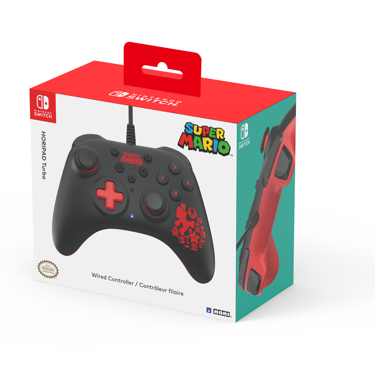 HORI - HORIPAD Turbo (Mario) for Nintendo Switch™ HORI