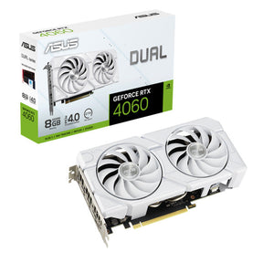 ASUS GeForce RTX 4060 8GB GDDR6 DUAL EVO WHITE EDITION ASUS