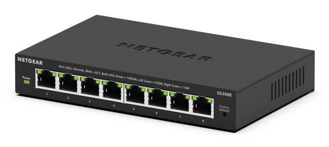 Netgear 8PT GIGABIT PLUS SWITCH (GS308E) Netgear International Limited