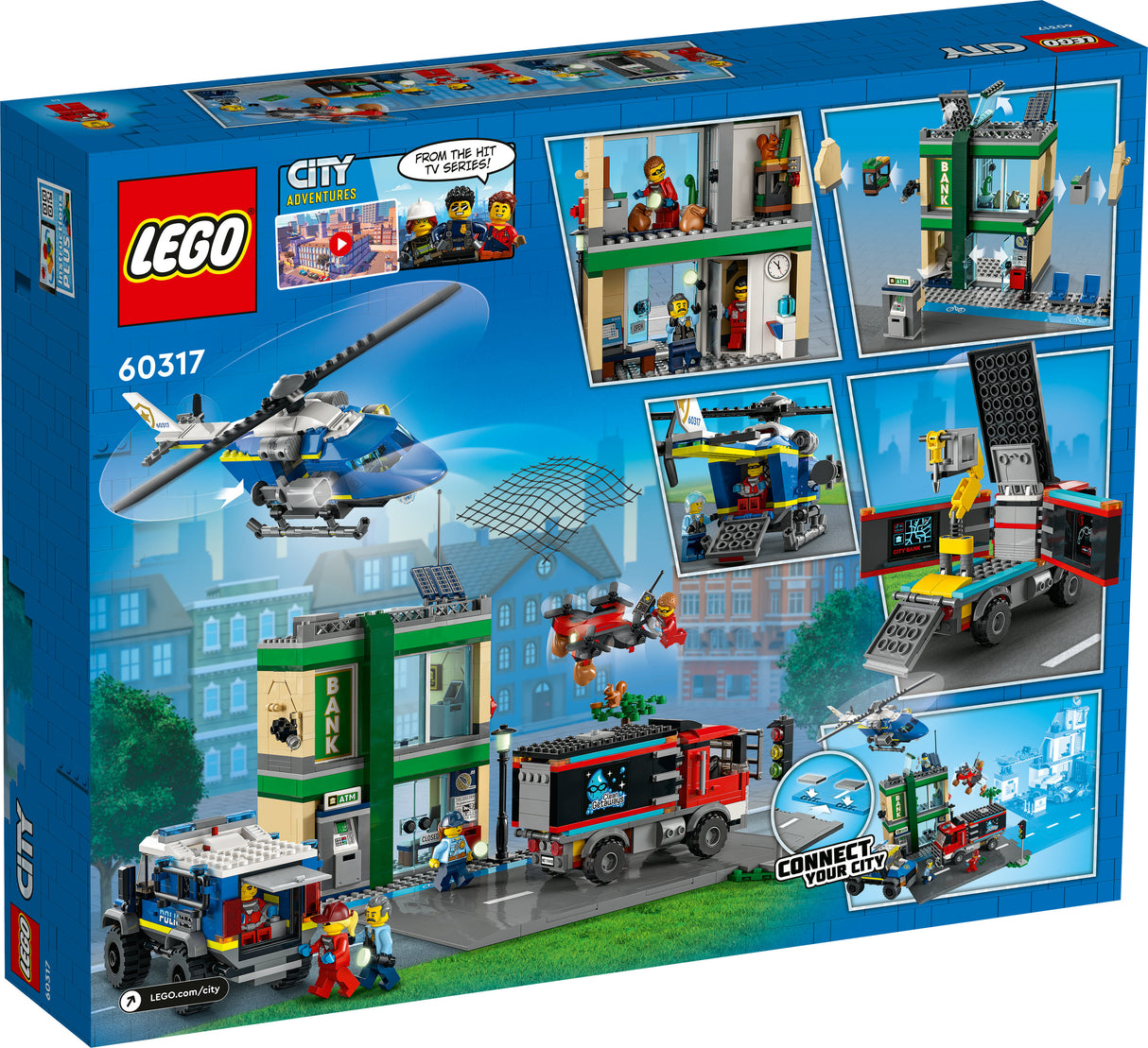 LEGO City Bank Heist & Chase - 60317 LEGO