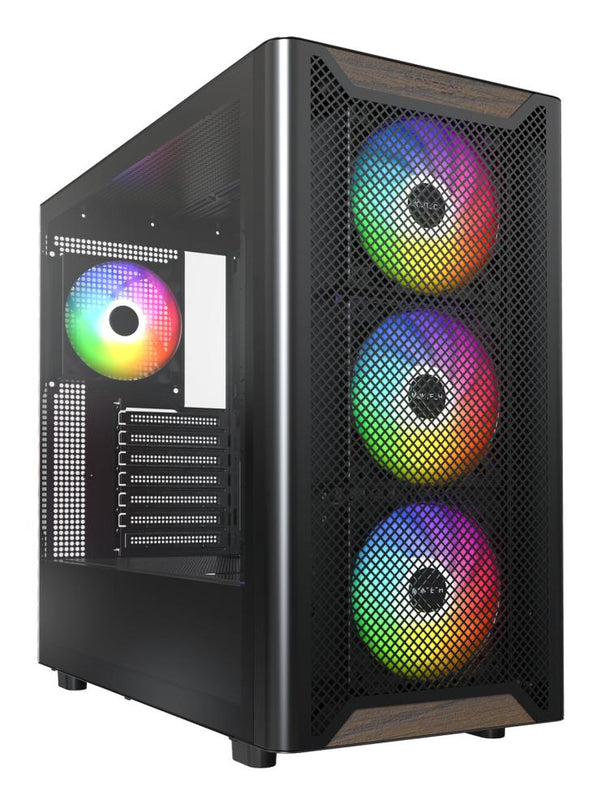 Montech XR Wood Tower ATX Sort