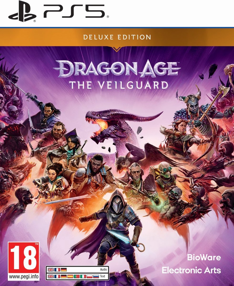 Dragon Age: The Veilguard (Deluxe Edition) – PlayStation 5 – spilomslag