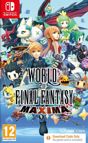 World of Final Fantasy: Maxima (Import) – Nintendo Switch – spilomslag