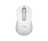 Logitech - M650 Signature - Large Wireless Mouse - White ( Left Handed ) Logitech