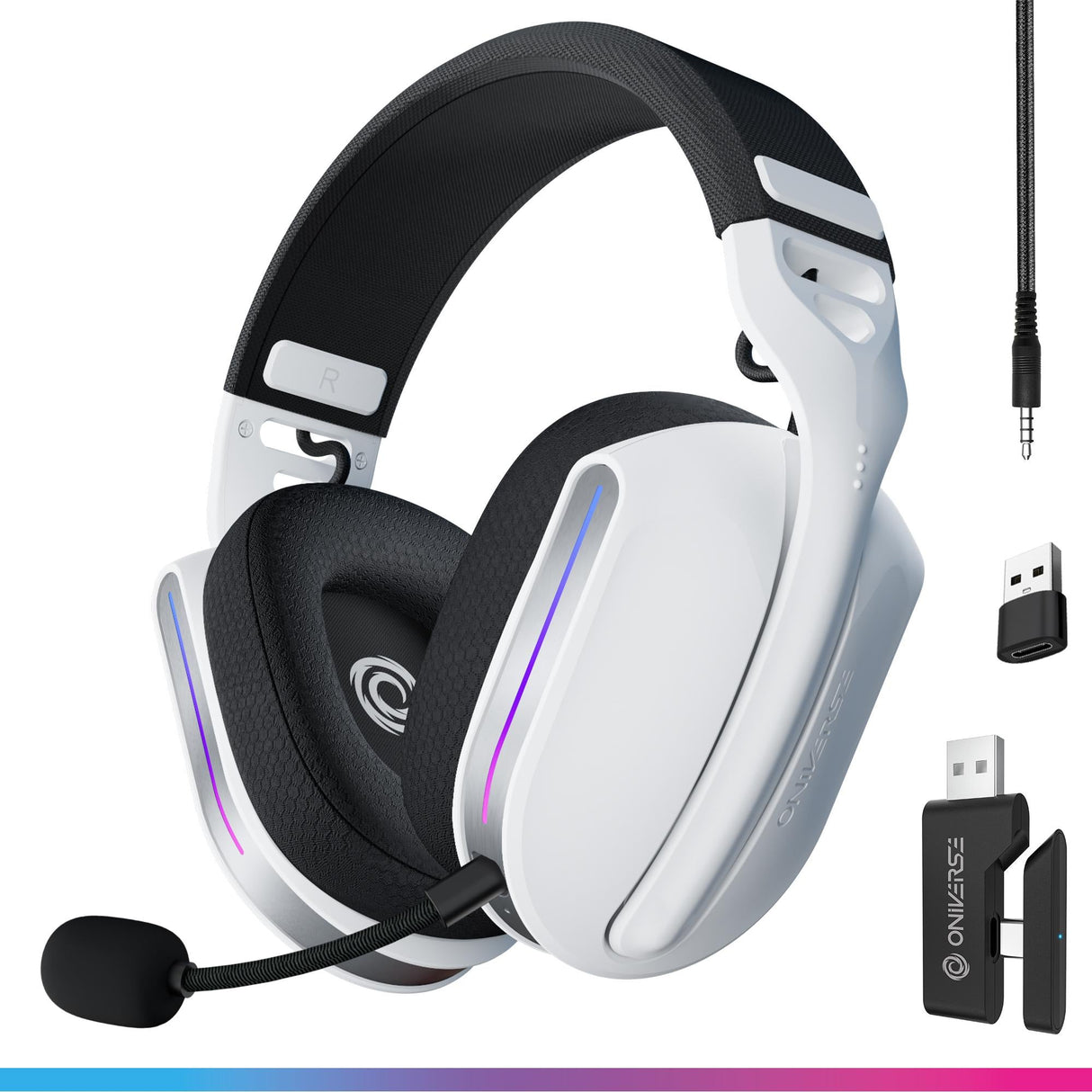 Oniverse Wireless Gaming Headset Polaris - Celestial White ONIVERSE