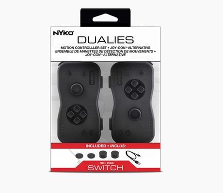 Nyko Dualies – trådløst controllerpar til Nintendo Switch – sort – produktbillede 9