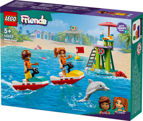 LEGO 42623 Friends Lifeguard Observation Tower with Jet Skis, Construction Toy LEGO