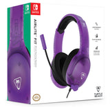 Turtle Beach Airlite Fit – Switch-headset – Ghost Purple – emballage skråt forfra