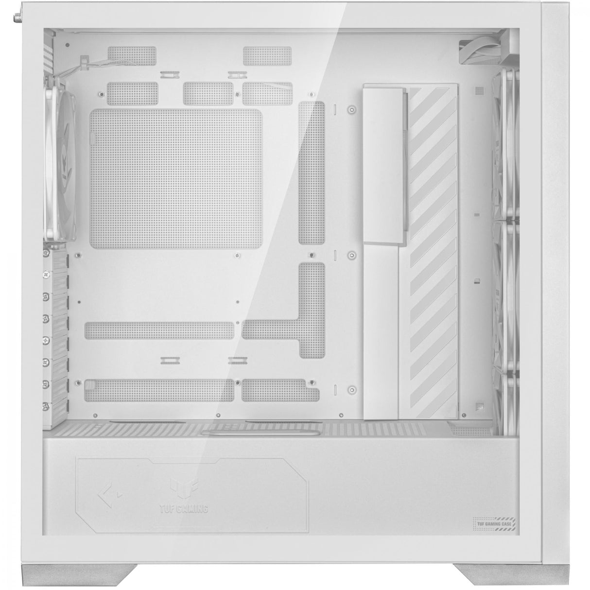 ASUS TUF Gaming GT302 TG ARGB ATX midi-tower - White ASUS