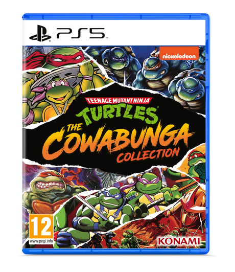 Teenage Mutant Ninja Turtles: The Cowabunga Collection – PlayStation 5 – spilomslag