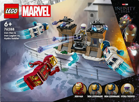 LEGO - Super Heroes - Iron Man & Iron Legion vs. Hydra Soldier (76288) LEGO