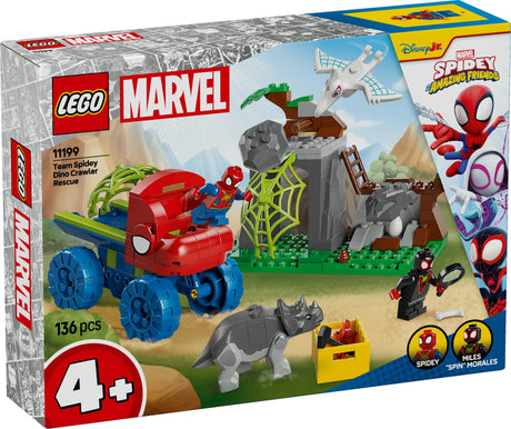 LEGO 11199 Marvel Spidey and his Super Friends Spidey's team on a rescue mission in the dino truck LEGO