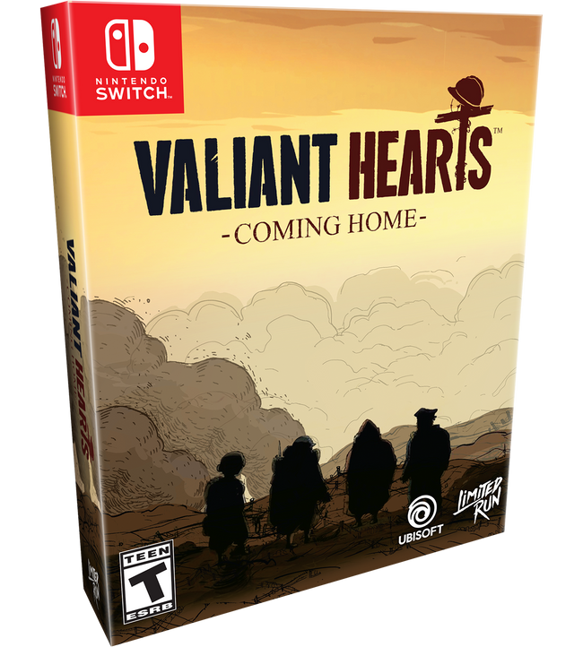 Valiant Hearts: Coming Home - Deluxe Edition (Limited Run) (Import) – omslag til Nintendo Switch