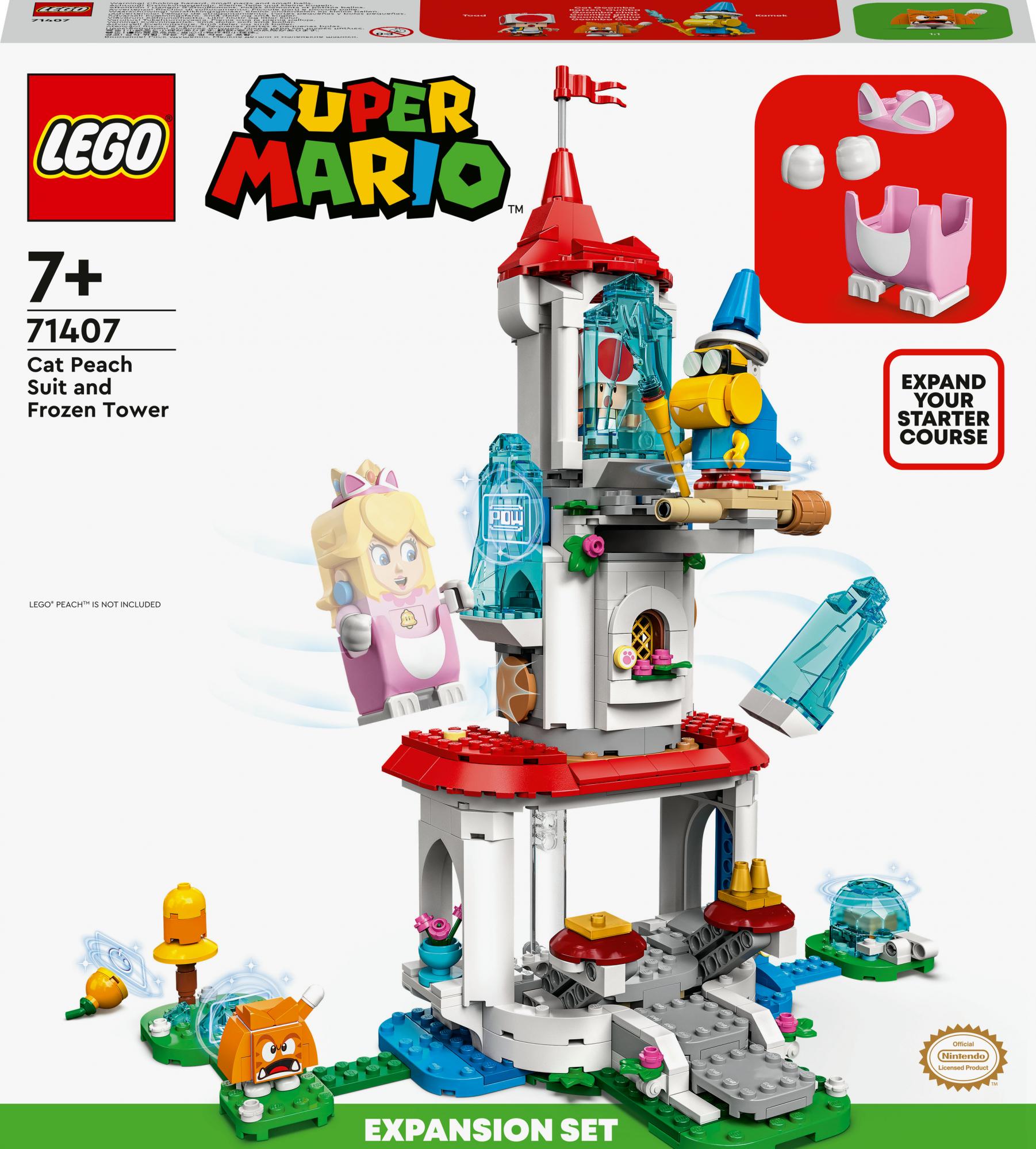 LEGO Super Mario - Cat Peach Suit and Frozen Tower Expansion Set (71407) LEGO