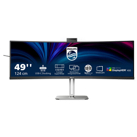 Philips 49B2U6900CH 49 5120 x 1440 (UltraWide) HDMI DisplayPort USB-C 75Hz  Dockingskærm Philips