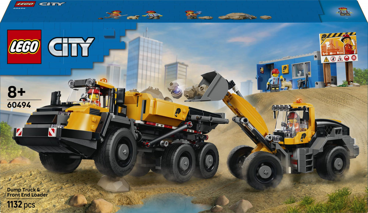 LEGO - LEGO City - Dump Truck & Front End Loader (60494) LEGO