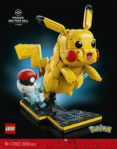 LEGO - Pokémon - Pikachu and Poké Ball (72152) Lego