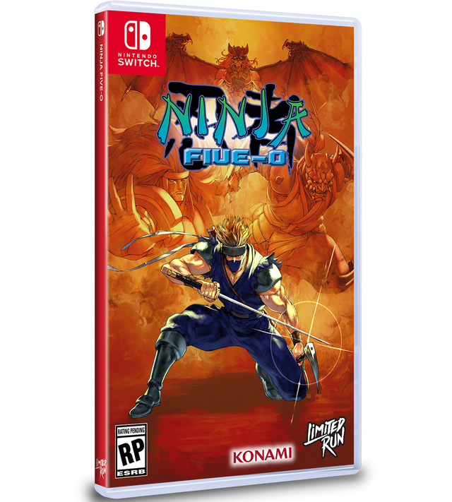Ninja Five-O (Import) – omslag til Nintendo Switch